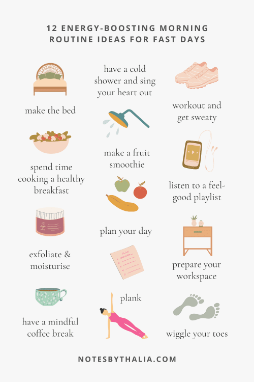 60 Morning Routine Ideas To Try On Busy or Slow Days