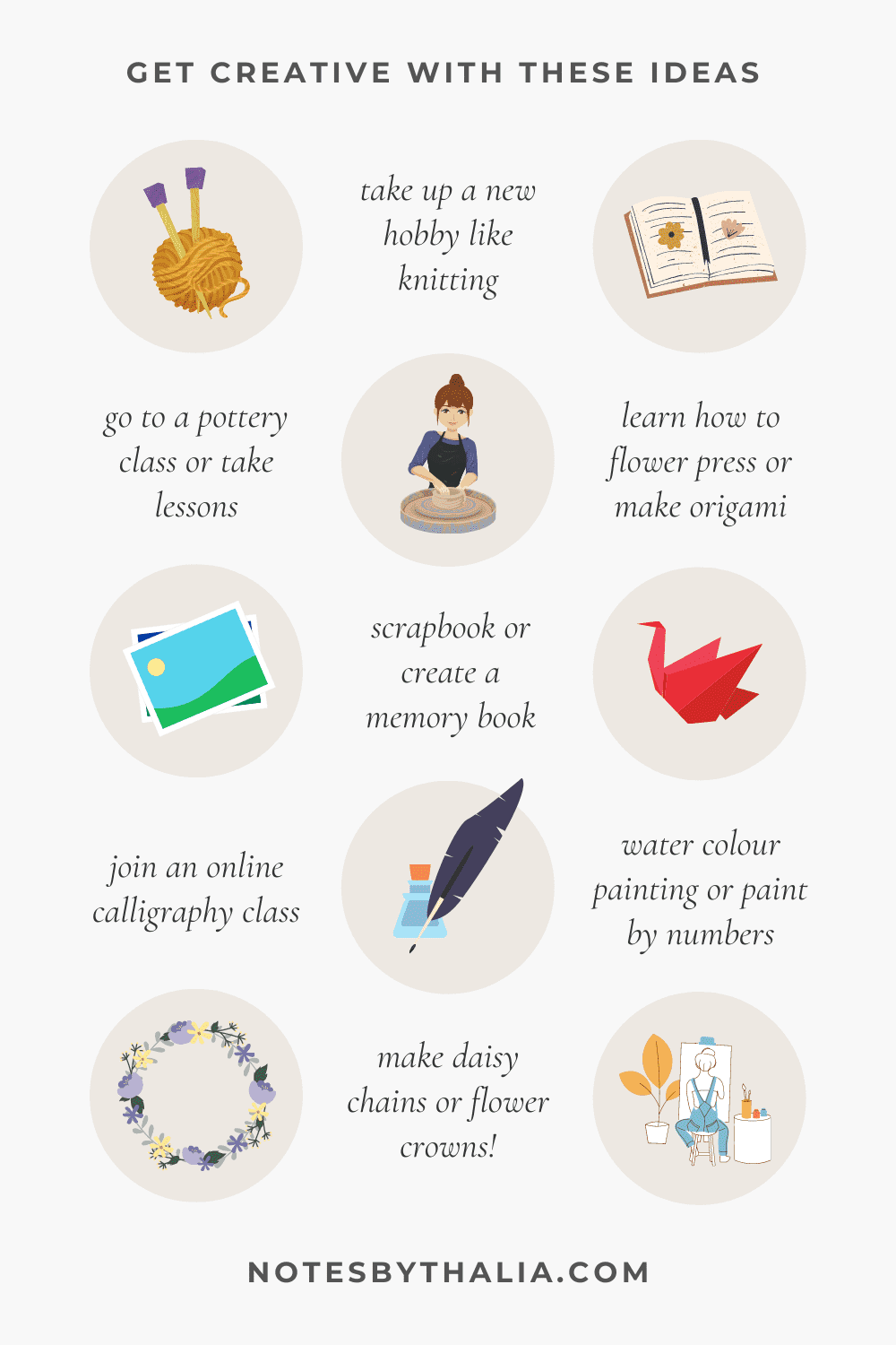 101 Recreational Self-Care Ideas To Cultivate Daily Fun | Notes by Thalia
